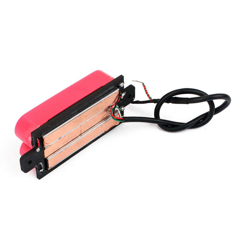 Pink Hot Rail Dual Coil Humbucker Pickup for    Electric Guitar