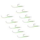 10 Silicone Sea Fishing Lure Luminous Large Luminous Tackle Fishing Kfo011 M&