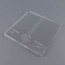 Eyelash Extension Crystal-like Acrylic Eye Lash Stand Pallet Holder Lashes