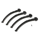 4Pcs Landing Gears Heightened Extender Bracket For DJI F450 F550 SK480 Black