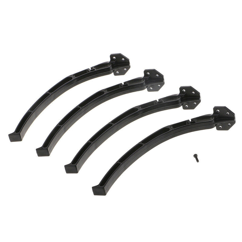 4Pcs Landing Gears Heightened Extender Bracket For DJI F450 F550 SK480 Black