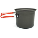 Outdoor Portable Camping Tableware Alumina Pot Sets Picnic for 1-2 Person