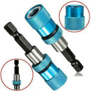 Adjustable1/4in Screw Depth Bit Holder Hex Driver Magnetic Tip Home Hand To J6G1