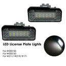 2pcs LED License Plate Lights for W211 W203 5D W219 R171 Number Plate Lamps