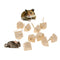 10PC Hamster Rat Chinchilla Rabbit Teeth Grinder Mineral Stone MY35