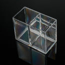 Clear Acrylic Makeup Brush Holder Pen Pencil Cup Holder Cosmetic Storage Ca