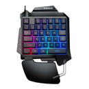 G92 One-handed MIni 35 Keys Mechanical Gaming Keyboard USB Wired for PC Game