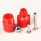 5pcs Spring Type Chicken Red Nipples Drinking Automatic Water Dispenser