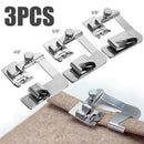 3x/set Domestic Sewing Machine Foot Presser Rolled Hem Feet for Brother Sin  Nw