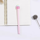 2 Pcs 0.38Mm Learning Stationery Cartoon Cute Cake Gel Pen Student Pen Blac O3V2