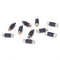 10x RCA Female to Female Coupler Plug Audio Video AV Cable Adaptor RCA Joiner TO
