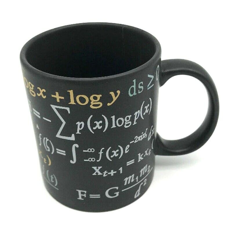 Math Mug Coffee Mug Featuring Famous Mathematical Formulas W3Y4