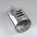 Stainless Muffler End Trim Exhaust Tail Pipe fit for Elantra Soul Accent Hf
