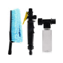 65mm/2.56" Car Wash Brush Hose Vehicle Truck Cleaning Nozzle Water Hot Spra Q6S1