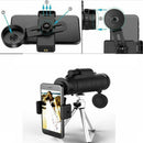 40X60 Zoom Optical HD Lens Monocular Telescope+ Tripod+ Clip For Universal Phon@