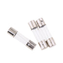 50pcs Fast-blow Glass Fuses Assorted Kit Amp 0.25A - 6.3A 5x20mm 250V