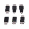 12Pcs OTG USB Micro USB Mini USB Male to Female Adapter Converter Connector Kit