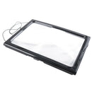 Lazy desktop led light plastic material reading A4 bracket magnifying glass OZ
