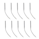 10Pcs Curved Industrial Sewing Machine needles Blind Stitch LWx6T