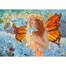 Beauty 5D DIY Full Round Drill Diamond Painting Cross Stitch Gifts (XF059) A