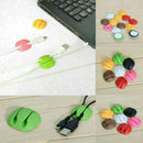Smart Cable Drop Clips Ties Line Set Organizer Adhesive Wire Cord Holder B0 C3W7