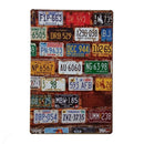 Retro Metal Tin Sign Plaque Bar Pub Cafe Shop Wall Poster Car Plate Deco