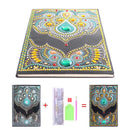 DIY Mandala Special Shaped Diamond Painting 50 Pages A5 Sketchbook Notebook
