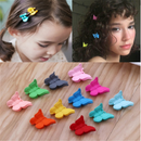 20PCS Butterfly Hair Clips Claw Barrettes Mixed Color Mini Jaw Clip Hair Clamps