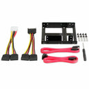 2X 2.5 inch SSD to 3.5 inch Internal Hard Disk Drive Mounting Kit Bracket ( Z1Y7