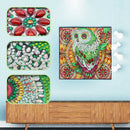 5D DIY Special Shaped Diamond Painting Owl Cross Stitch Embroidery Mosaic Kit
