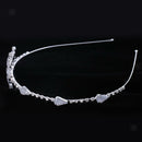 Wedding Bridal Crystal Hexagram Flower Headband Headpieces Accessories