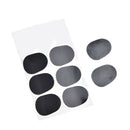 0.8mm 8pcs rubber saxophone sax clarinet mouthpiece pads patches cushions M&E