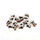 20x SS12D00G4 SPDT 1P2T 2 Position 3 Pin PCB Panel Vertical Slide Switch New ME