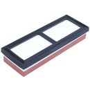 Deluxe Sharpening Stone 2-IN-1 Whetstone with Angle Guide & Non-Slip Bamboo L2P8