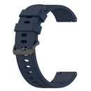 20mm Silicone Wrist Strap for Amazfit GTR 42mm/GTS/BIP/BIP Lite (Dark Blue) A