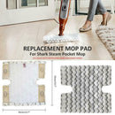 Microfiber Pad Mop Floor Replacement Pads for Shark Steam Pocket Mop S3973