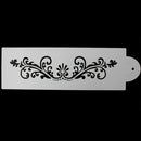 Lace Flower Border Edge Cake Stencil Decor Sugarcraft Fondant Baking Tool E TO