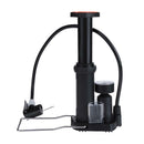 Mini Portable High-pressure Foot Pump Bike Bicycle MTB Tire Floor Inflator Black