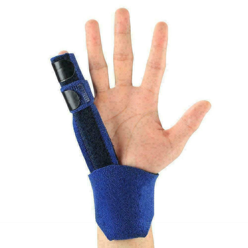 Finger Extension Splint Trigger Pain Relief Hand Orthotics Adjustable Brace C4V3