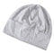 3 Pieces Unisex Cotton Night Cap Sleeping Head Hat Plain Beanie Chemo Hair Wear