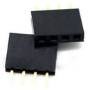 20X 4 Pin 2.54MM Female Stackable Header Connector Socket For Arduino Shield FT