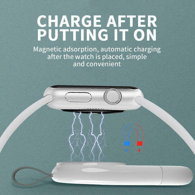 For Watch Series 5 4 3 Portable USB Charger Cordless Charge iWatch New