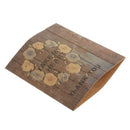 12 Set/Pack Color Printed Jewelry Necklace Packing Box Small Gift Box, Wreath