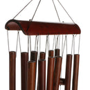 Large Bamboo 12 Tube Wind Chimes Mobile Windchime Church Bell Hanging Decor