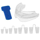 Stop Snoring Mouthpiece Sleep Apnea Guard Bruxism Anti-Snore Grind I9S2