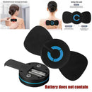 Portable Mini Electric Neck Massager Cervical Massage Stimulator Relief Pain ~