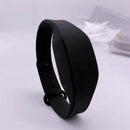 Liquid Soap Wristband Sanitizer Dispenser Holder Bracelet w/Bottle (Black)