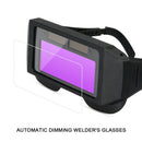 Automatic Dimming Welder Glasses Arc Anti-shock Lens Goggles for Eye Protection