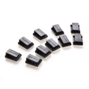 Arrival 20x Mini Car Wire Cord Cable Holder Tie Clips Fixer Organizer Clamps LJ