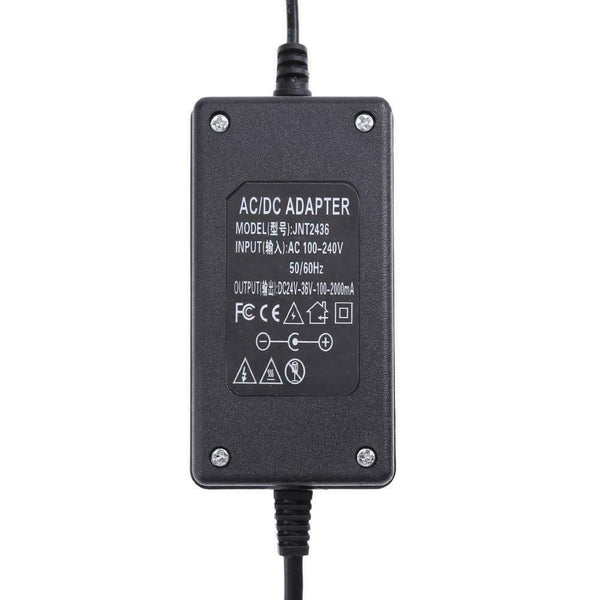 AC to DC Adapter 24-36V 2A Adjustable Power Supply Speed Controller(US)